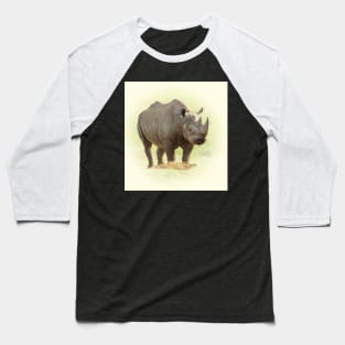 Rhinoceros Baseball T-Shirt